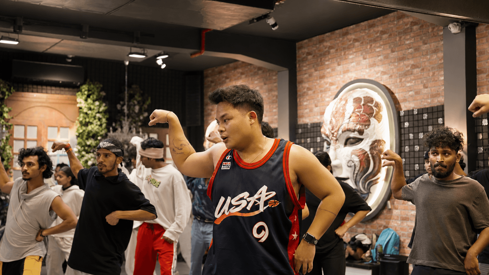Adrian Vendiola — teaching at the Kings studio