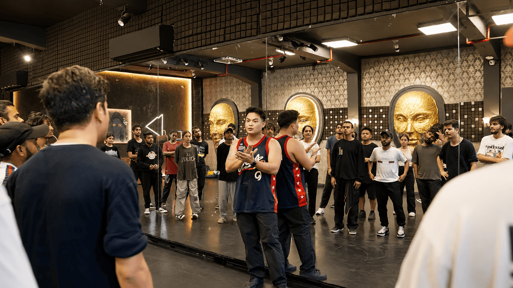 Adrian Vendiola — workshop circle at the Kings studio