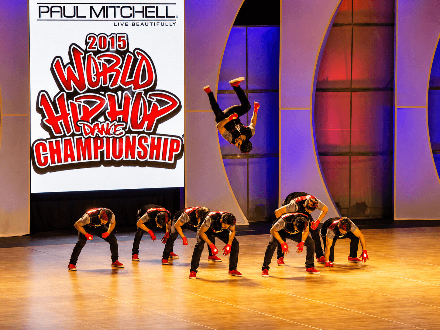 World Hip Hop Dance Championship 2015 — mid-air flip