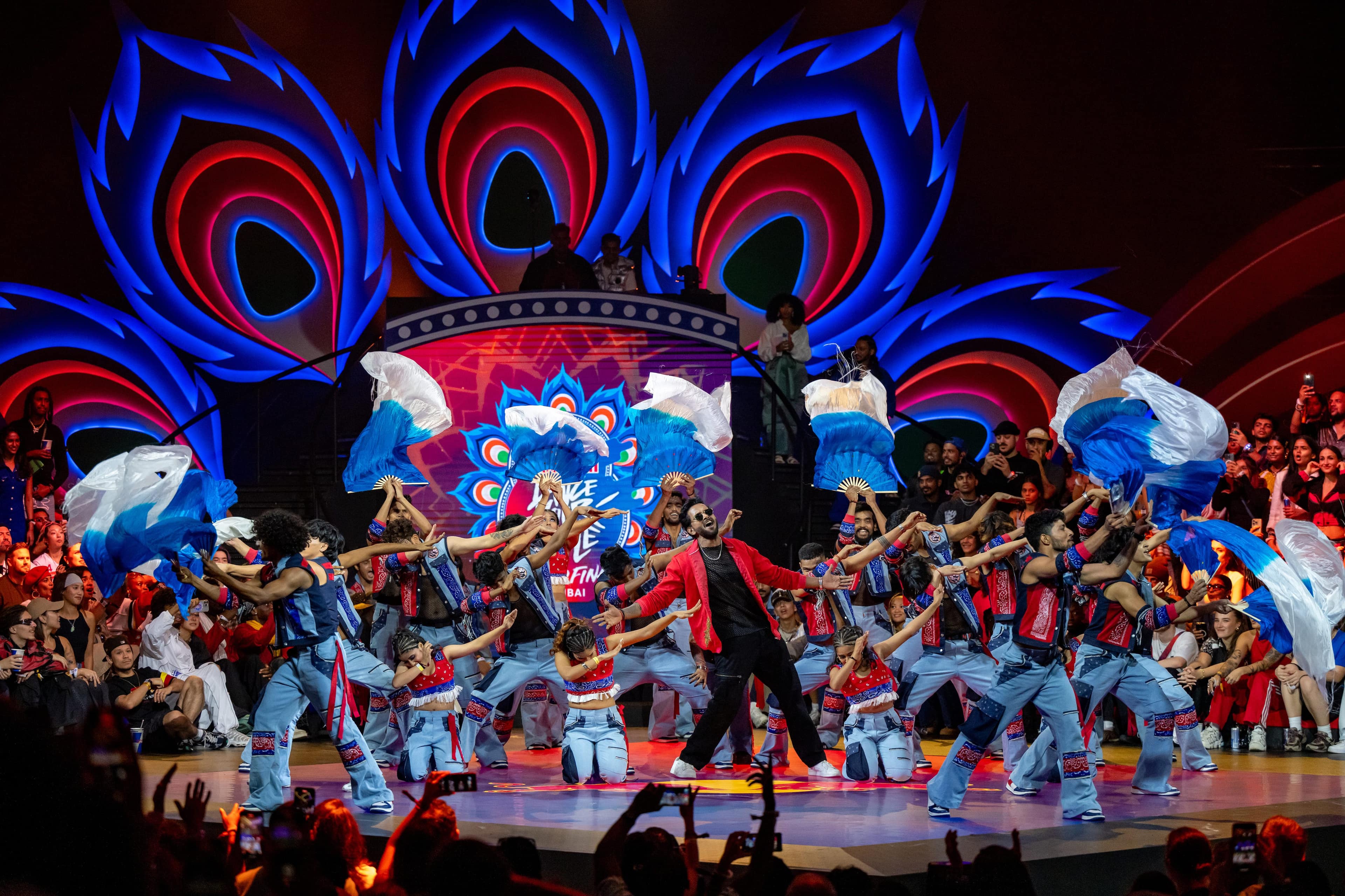 The Kings crew performing on the world finals stage