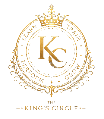 The King's Circle — Learn · Train · Perform · Grow