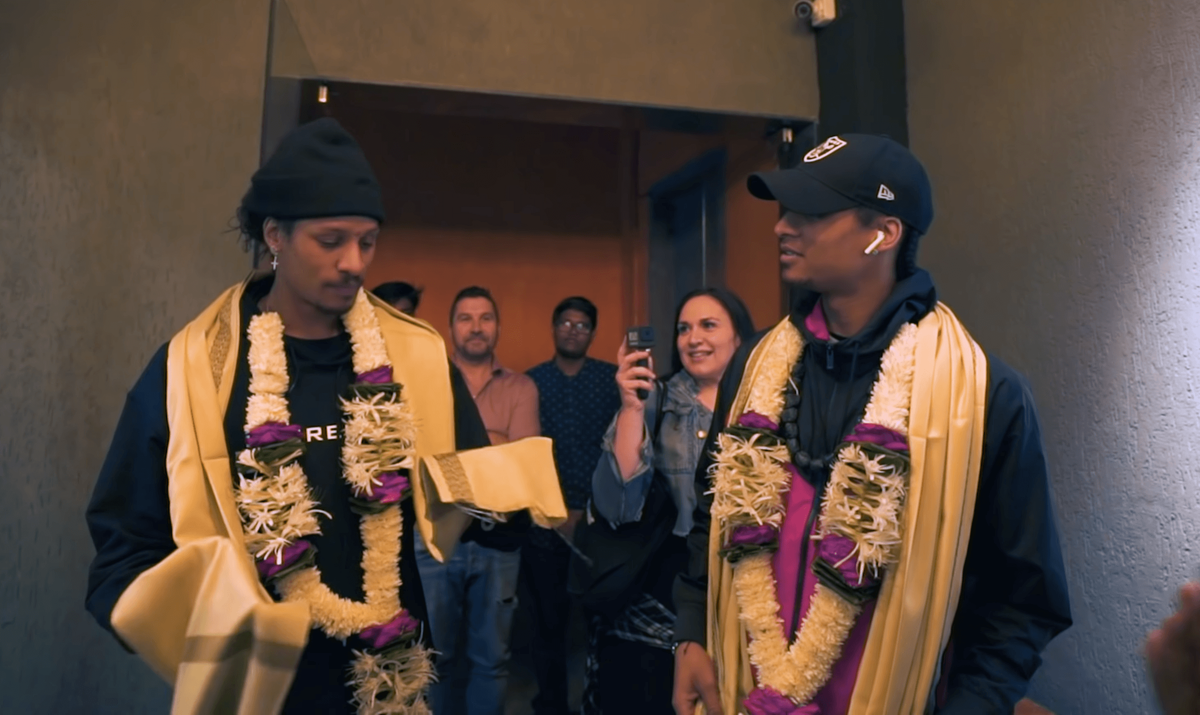 Les Twins — welcomed at the Kings studio