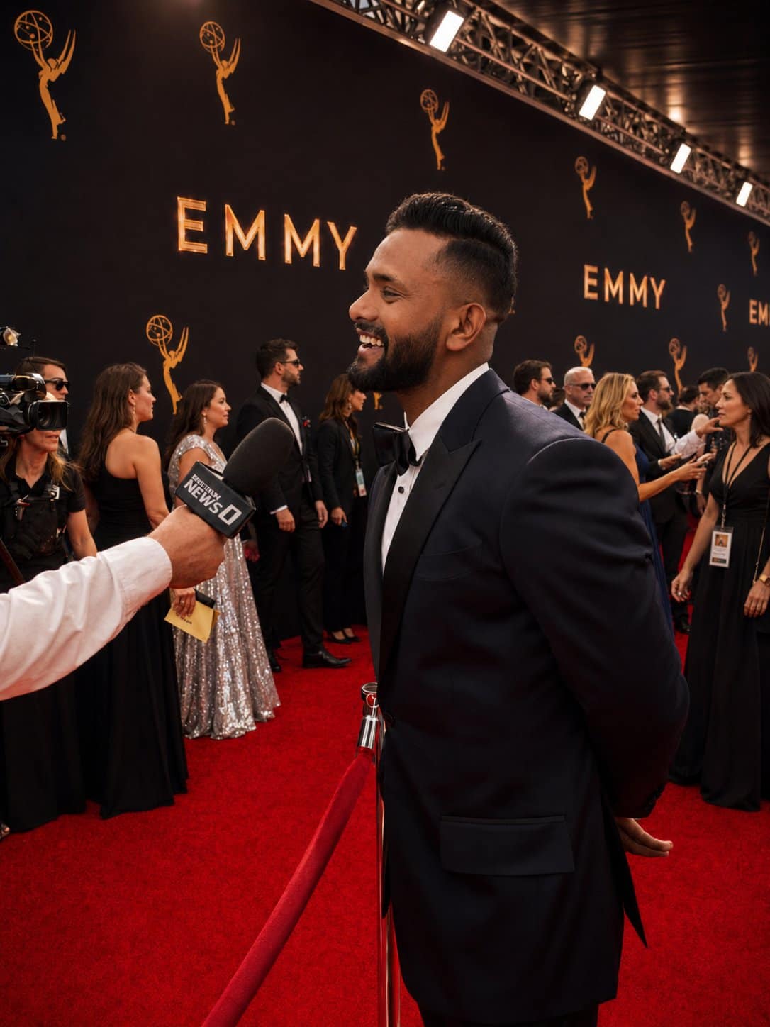Emmy red carpet — Suresh Mukund